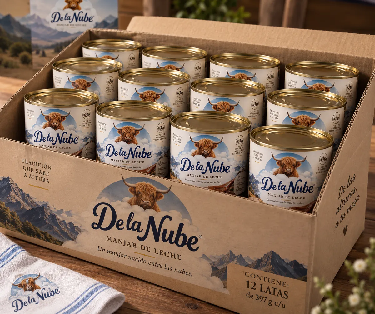 Caja de Manjar De la Nube